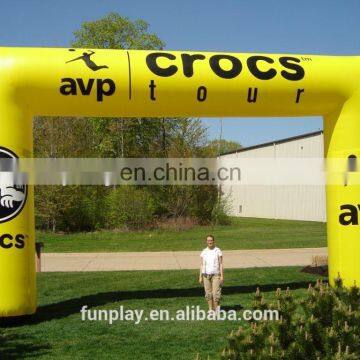 HI Popolar style inflatable finish line arch,inflatable advertising arch,cheap inflatable arch for sale