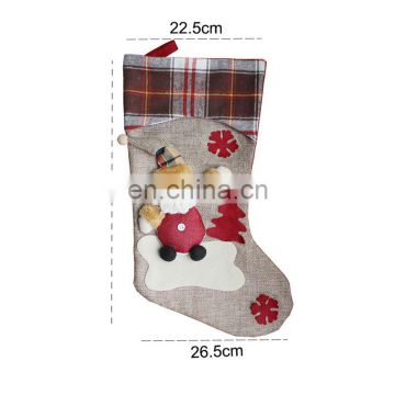 2017 Popular Custom Stuffed Animals Wholesale Christmas Stockings