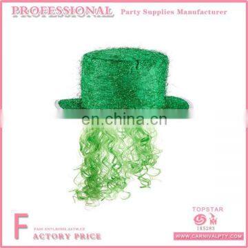 St Patrick Party Dress Green Irish St'patrick's Day Hair Wig Hat Party Decoration Party Hat