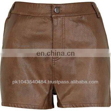 leather shorts for men