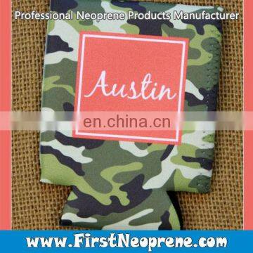 Go Camping Camo Wild Collapsible Printed Stubby Holder