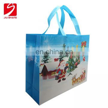 Hot products promotional colorful blue pp woven shopping bag