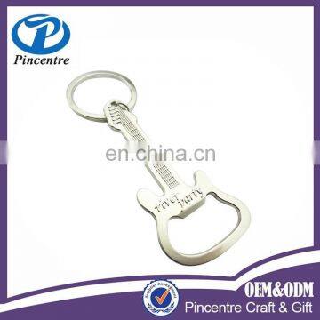 China manufacturer wholesale guitar keychain/guitar shaped key chain