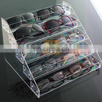 New Products 2016 Acrylic 5 Tiles Displaycase Sunglasses Rack photo-3