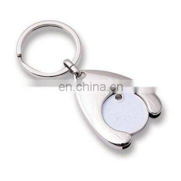 zinc alloy token keychain