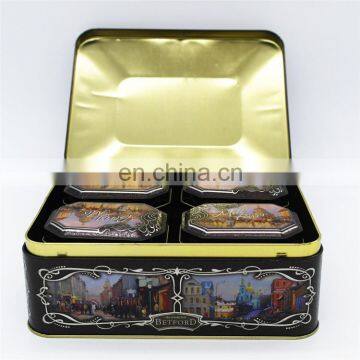 2015 Top Design Square Octagonal Tea Tin Can for Sale photo-3