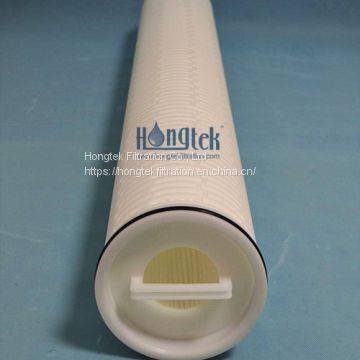 Pleated High Flow Filter Cartridges Install In High Flow Filter Housing.