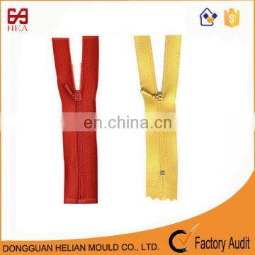 0# high quality special close end nylon zipper for purse