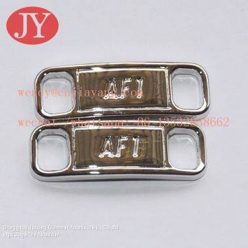 AF-1 metal lacel locks in red and black color metal lacel locks