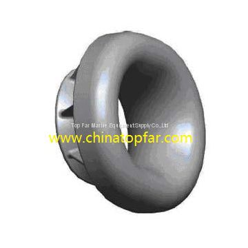 Panama chock for marine mooring fitting