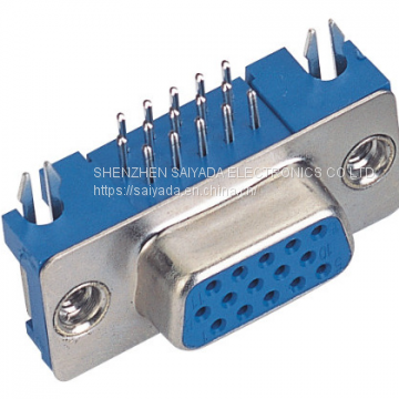 D-sub /DR Series is Divided Into 9pin 15pin 25pin 37pin and Riveted/fork Lock Type