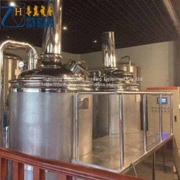 300L steam heating mash system for home brewing equipment