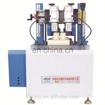 Gulleting and threading integral machine