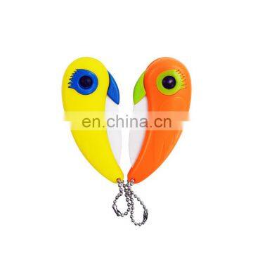 Wholesale Bird Shaped Creative Kitchen Gadgets Bird Kitchen Ceramic Knife Food Fruit Vegetable Gadgets