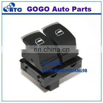 High quality 5K3 959 857 5K3959857 Window Lifter Switch for VW Eos Golf Mk5 MK6 GTI RIBBIT R32