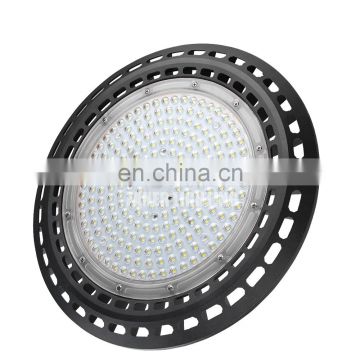 Warehouse lighting fixture 2019 hot sell IP65 200w 150w high brightness UFO led high bay light