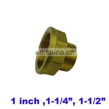 2pcs a lot DN25 DN32 DN40 Brass hardware fitting 1 inch 1 1/4 1-1/2 2 inch G thread union male and female connector water joint