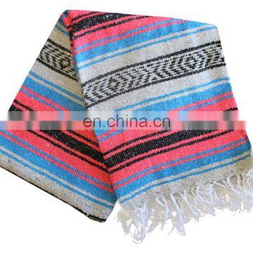 Wholesale Cheap Custom Print Tortilla  Falsa Mexican Blanket