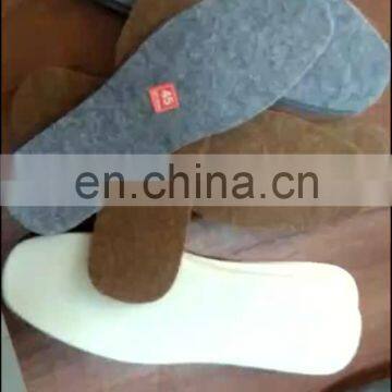 Amazon hot selling 100% sheep wool felt insole