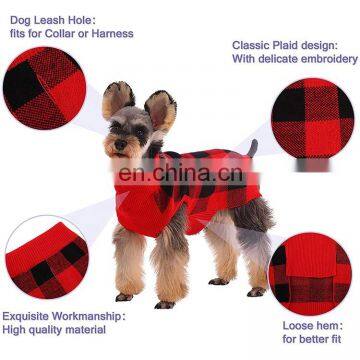 Reversible Dog Winter Clothes Polar Fleece Dog Jacket Pet Coats Windproof for Christmas Gift Luxury Pet Clothes photo-2