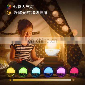 2020 Amazon's Best-selling Top Product Colorful Wake up Alarm Clock photo-4