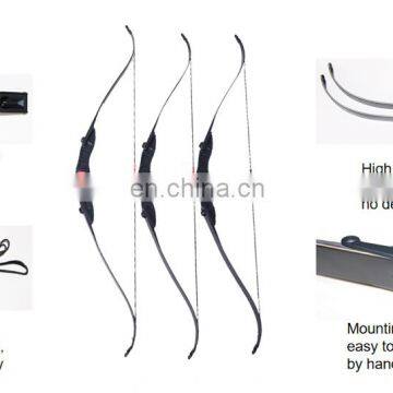 China Factory Wholesale Cheap Paintball Bunkers Game Archery Fishing Recurve Bows Aluminum Riser 30-50lb Bow for Kids and Adult photo-3