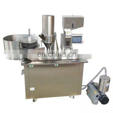 Large capacity coffee capsule filling sealing machine for sale