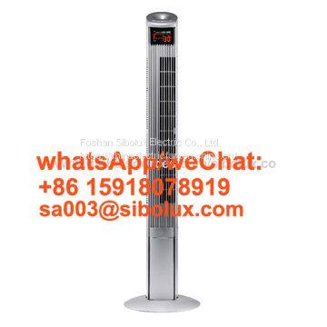 46 inch bladeless tower fan with remote control/ plastic oscillating for office and home appliances