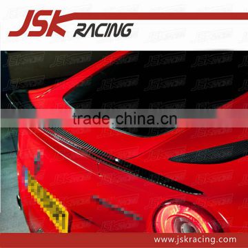 REZ STYLE CARBON FIBER REAR SPOILER WING FOR FERRARI F12 BERLINETTA (JSK111207)