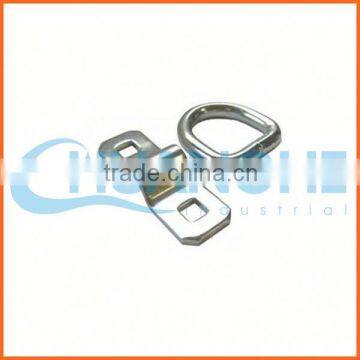 China supplier top grade stainless steel d ring snap hook