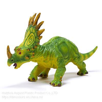 Custom Styracosaurus Dinosaur Figure Toy Pvc Plastic Other Toy Animal Small Dinosaur Jungle Animals For Collection