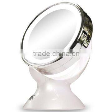 5 Times magnification LED light ring big make up mirror