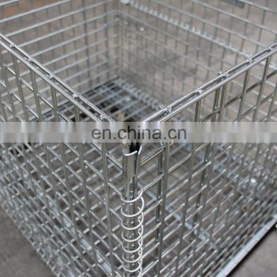 Folding iron storage cage shelf wire butterfly cage shed finishing basket