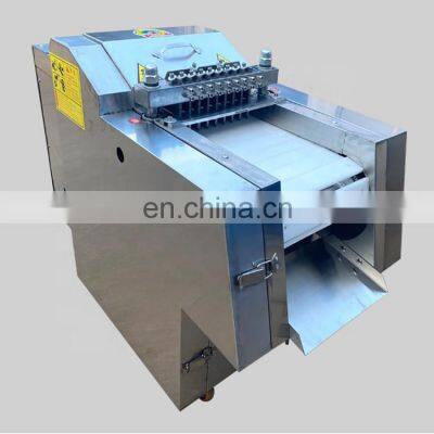 Automatic Commercial Fresh and Frozen Chicken Steak Cutting Machine/Poultry/Fish Cube Cutter/Meat Cubes Cutting Machine photo-5