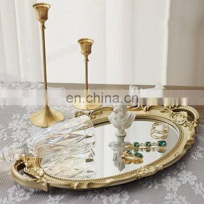 Home Decor Mirror Tray Nordic Table Living Room Accessories Luxury Other Home Decor Decoration Pieces Interior Modern for Home