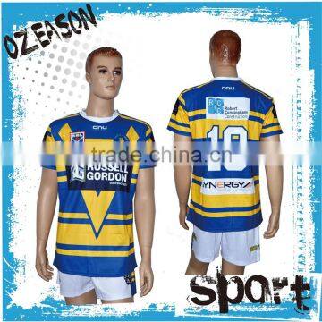 Top Rugby Jersey Supplier Custom Made Sublimated Rugby Jersey Rugby Shorts