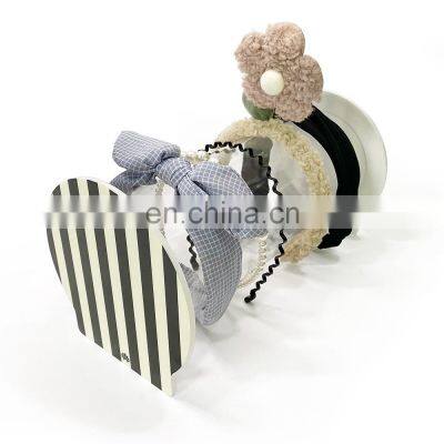 Headband Holder, Clear Acrylic Horizontal Headband Hairband Holder Display Organizer Jewelry Display Stand photo-4