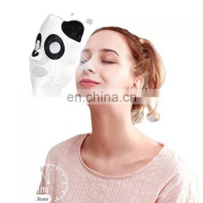 Hot Compress Steam Mask Anti-wrinkle Hot Sheet Charcoal Face Mask Heating Facial Mask Cotton Free Female Individual Packing