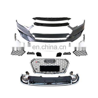 17-19 Front Body Kits For  Audi A4L Modified RS4 Normal Style