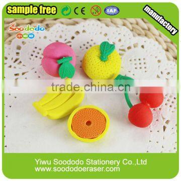 Cherry fruit shape eraser for promotion