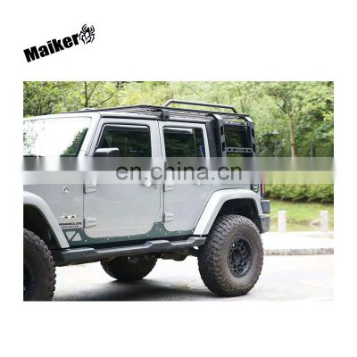 Multifunctional roof platform Black Roof Rack for Jeep Wrangler JK 07-17 car parts Roof Luggage