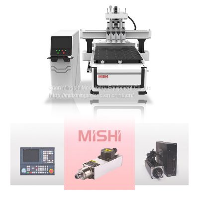 1325/1530/2030 Automatic 3D CNC Router Machine for Woodworking Advertising Cutting Foam Acrylic MDF PVC Carving Furniture Kitchen Designs 3 Axis Wood