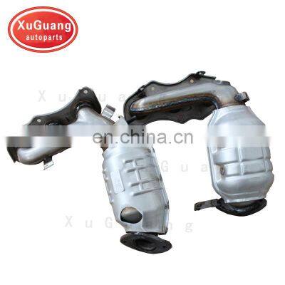 XG-AUTOPARTS  high quality exhaust manifold with integrated catalytic converters for Toyota Highlander 3.5L 2008-2011