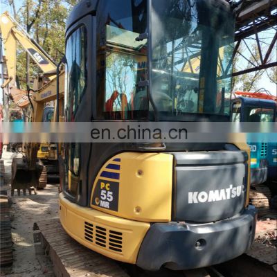 Used Komatsu PC55 mini excavator on sale in Shanghai