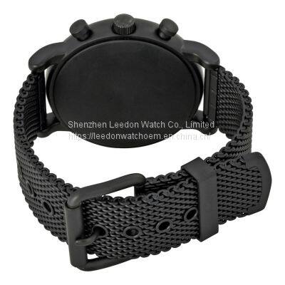 Black Chronograph Watch