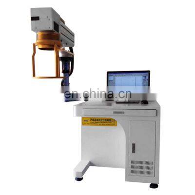 20W 30W 50W Fiber Laser Marking Machine for Opaque Plastic Steel Metal Sheet