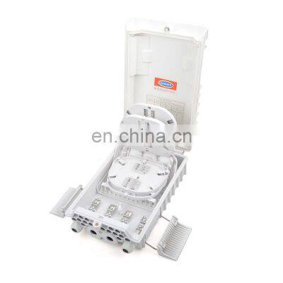 32core 24core 16core white black square outdoor box ftth cable termination case