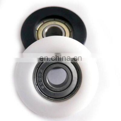 8*30*11mm plastic pulley wheels with 608ZZ bearings for sliding doors and windows