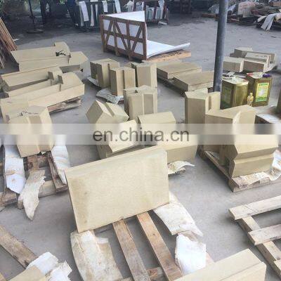 Beige Sand Stone Big Slab Sichuan Natural Xinfengrui Customized Size Honed Villa Wall Cladding Paving Sandstone photo-2