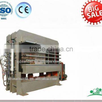 wood bases panel hydraulic heat press/woodworking machinery BY214*8/900 ton (11 layers)